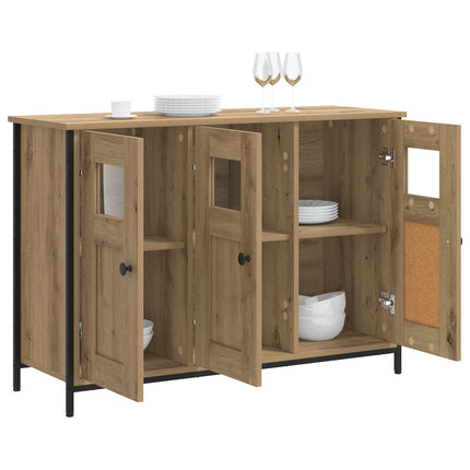 Sideboard Artisan-ek 100 x 35 x 70 cm Konstruerat trä