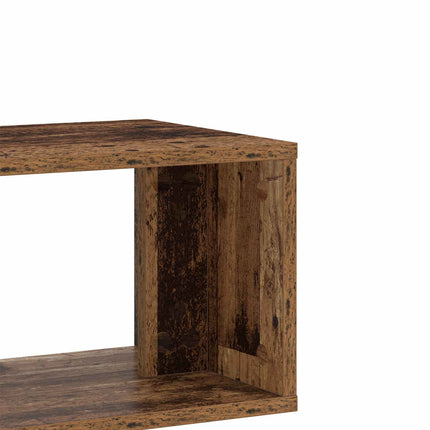 TV-skåp 100 x 30 x 50 cm Gammalt trä Konstruerat trä