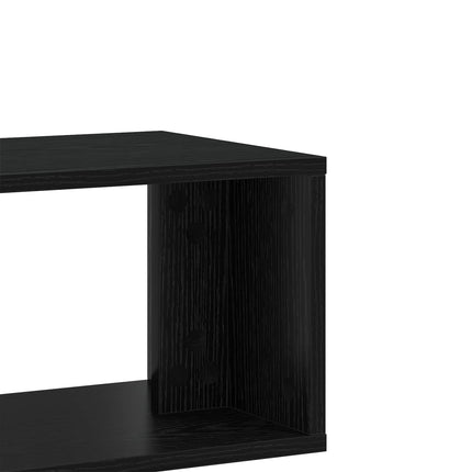 TV-skåp 100 x 30 x 50 cm Svart ek Konstruerat trä