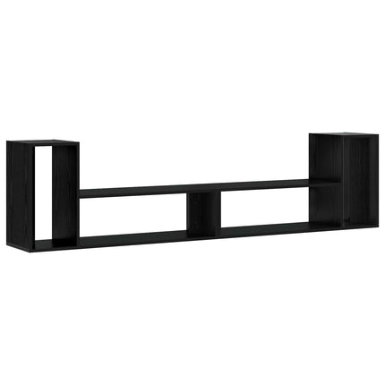 TV-skåp 100 x 30 x 50 cm Svart ek Konstruerat trä
