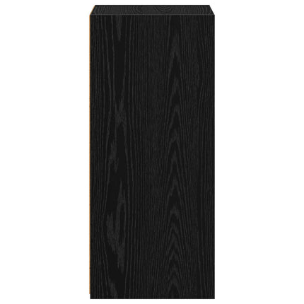 Sideboard Svart ek 50 x 41 x 93 cm Konstruerat trä