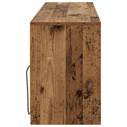 TV-skåp 100 x 34 x 50 cm Gammalt trä Konstruerat trä
