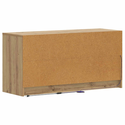 TV-skåp 100 x 34 x 50 cm Artisan-ek Konstruerat trä