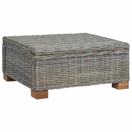 Kaffeebord GENDT Naturlig Rottning Kubu grå 67 x 60 x 30 cm