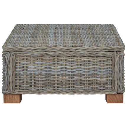 Kaffeebord GENDT Naturlig Rottning Kubu grå 67 x 60 x 30 cm