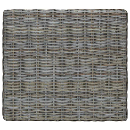 Kaffeebord GENDT Naturlig Rottning Kubu grå 67 x 60 x 30 cm