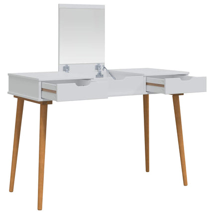 Smyckebord FAUSKE Vit 112 x 50 x 78 cm