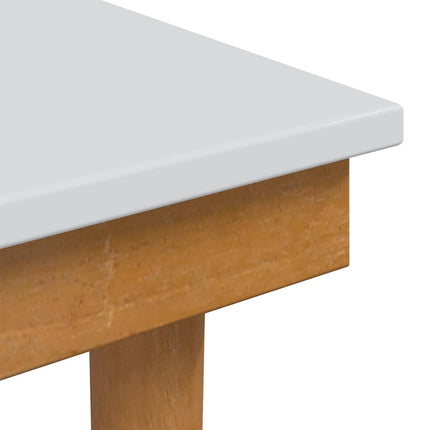 Pall för Smyckebord FAUSKE Vit 40 x 33 x 45 cm Massiv furu