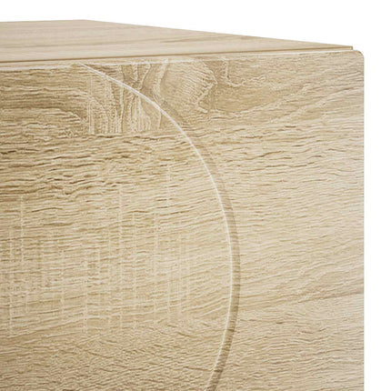Nattduksbord Sonoma-ek 33,5 x 34,5 x 50 cm Konstruerat trä