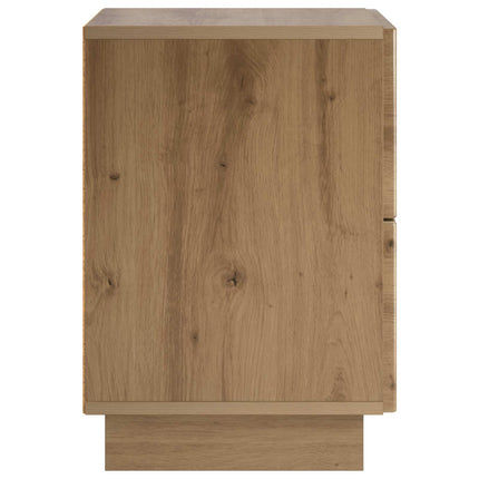 Nattduksbord Artisan-ek 33,5 x 34,5 x 50 cm Konstruerat trä