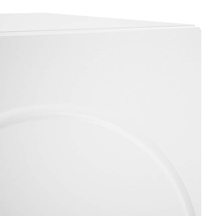 Nattduksbord 2 pcs Vit 33,5 x 34,5 x 50 cm Konstruerat trä
