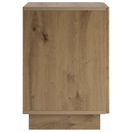 Nattduksbord Artisan-ek 33,5 x 34,5 x 50 cm Konstruerat trä