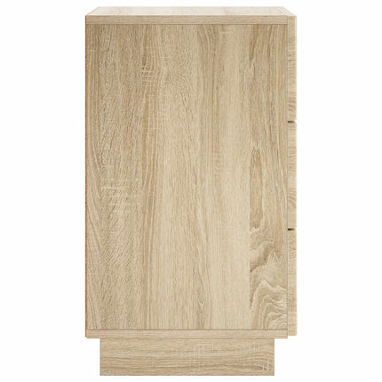 Nattduksbord Sonoma-ek 33,5 x 34,5 x 60 cm Konstruerat trä