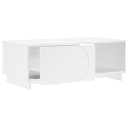 Kaffeebord Vit 95 x 50,5 x 35 cm Konstruerat trä