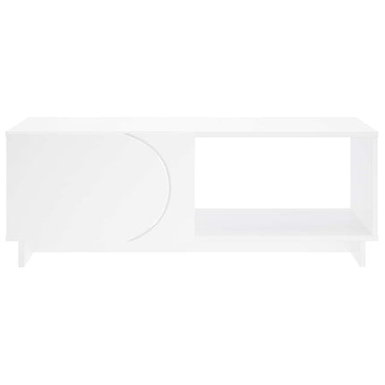 Kaffeebord Vit 95 x 50,5 x 35 cm Konstruerat trä