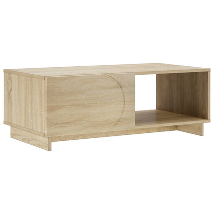 Kaffeebord Sonoma-ek 95 x 50,5 x 35 cm Konstruerat trä