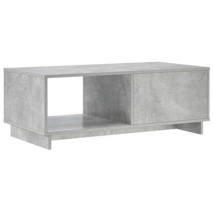 Kaffeebord Betonggrå 95 x 50,5 x 35 cm Konstruerat trä