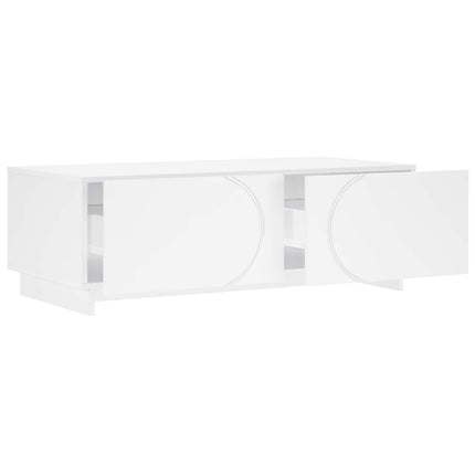 Kaffeebord Vit 102 x 50,5 x 35 cm Konstruerat trä