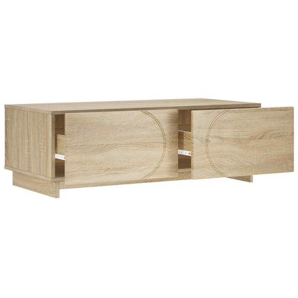 soffbord Sonoma-ek 102 x 50,5 x 35 cm Konstruerat trä