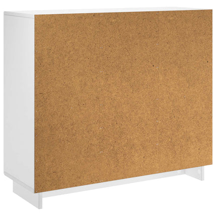 Sideboard Vit 85.5 x 31 x 75 cm Konstruerat trä