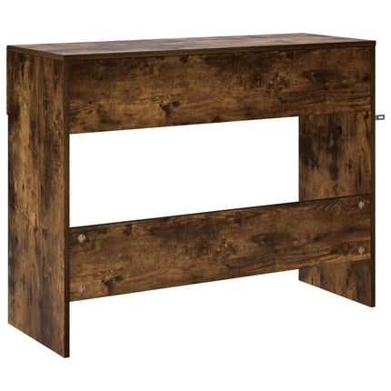 Konsolbord Rökt ek 96,5 x 38 x 75 cm Konstruerat trä
