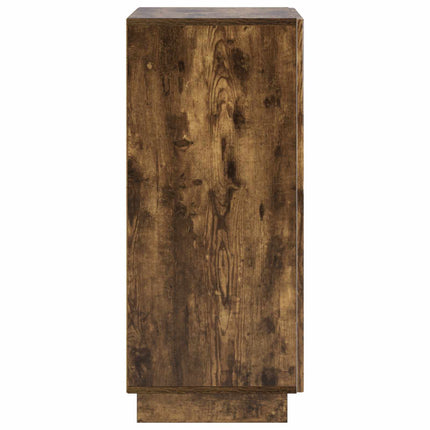 Skoskåp 48 x 38 x 87,5 cm Konstruerat trä Rökt ek