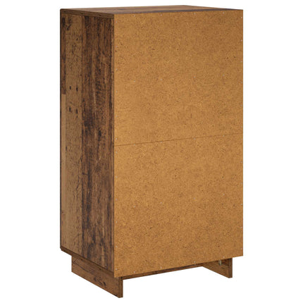 Skoskåp 48 x 38 x 87,5 cm Konstruerat trä Gammalt trä