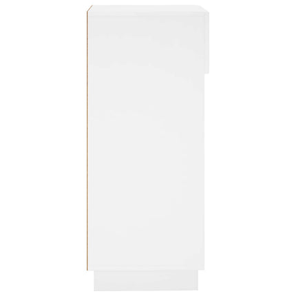 Skoskåp 48 x 38 x 87,5 cm Konstruerat trä Vit