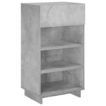 Skoskåp 48 x 38 x 87,5 cm Konstruerat trä Betonggrå