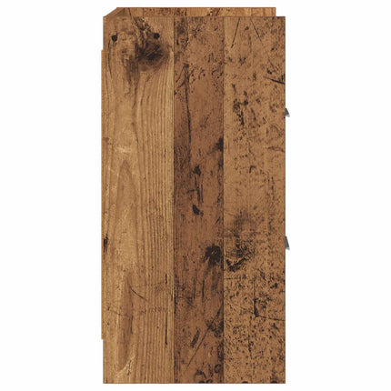 Sängbord Gammalt trä 40 x 30 x 60 cm Konstruerat trä