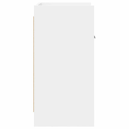 Sängbord 2 pcs Vit 40 x 30 x 60 cm Konstruerat trä