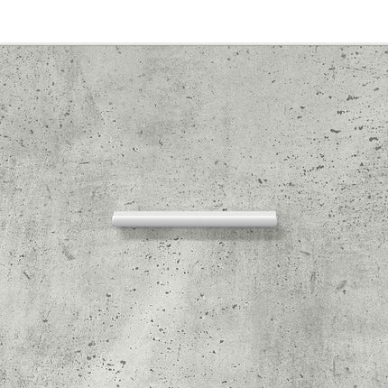 Sängbord 2 pcs Betonggrå 40 x 30 x 60 cm Konstruerat trä