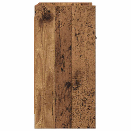 Sängbord 2 pcs Gammalt trä 40 x 30 x 60 cm Konstruerat trä