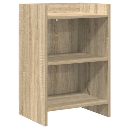 Sängbord Sonoma-ek 40 x 30 x 60 cm Konstruerat trä