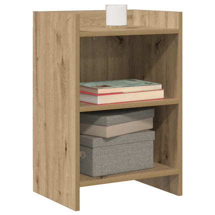 Sängbord 2 pcs Artisan-ek 40 x 30 x 60 cm Konstruerat trä