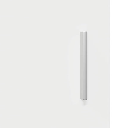 Sängbord 2 pcs Vit 40 x 30 x 60 cm Konstruerat trä