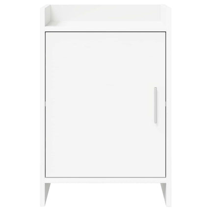 Sängbord 2 pcs Vit 40 x 30 x 60 cm Konstruerat trä