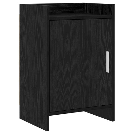 Sängbord Svart ek 40 x 30 x 60 cm Konstruerat trä