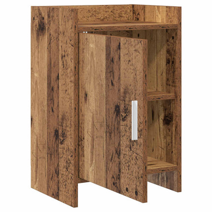 Sängbord Gammalt trä 40 x 30 x 60 cm Konstruerat trä
