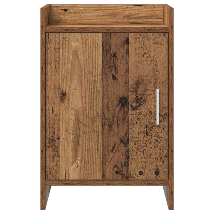 Sängbord Gammalt trä 40 x 30 x 60 cm Konstruerat trä