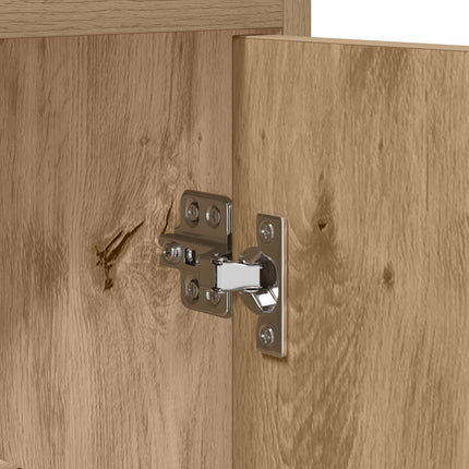 Sängbord 2 pcs Artisan-ek 40 x 30 x 60 cm Konstruerat trä