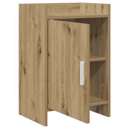 Sängbord 2 pcs Artisan-ek 40 x 30 x 60 cm Konstruerat trä