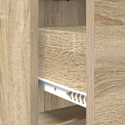 Sängbord Sonoma-ek 40 x 36 x 70 cm Konstruerat trä