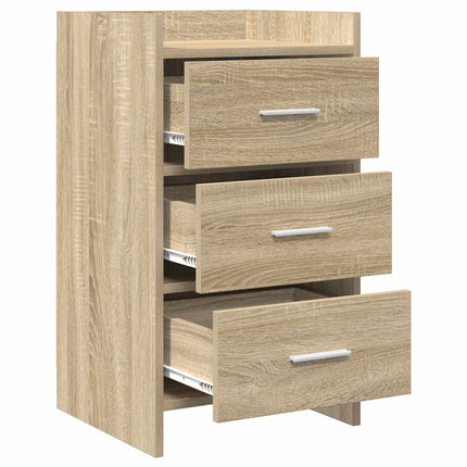 Sängbord Sonoma-ek 40 x 36 x 70 cm Konstruerat trä