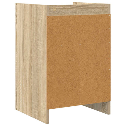 Sängbord Sonoma-ek 40 x 36 x 60 cm Konstruerat trä