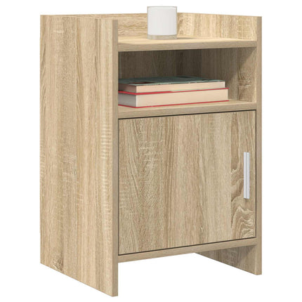 Sängbord 2 pcs Sonoma-ek 40 x 36 x 60 cm Konstruerat trä