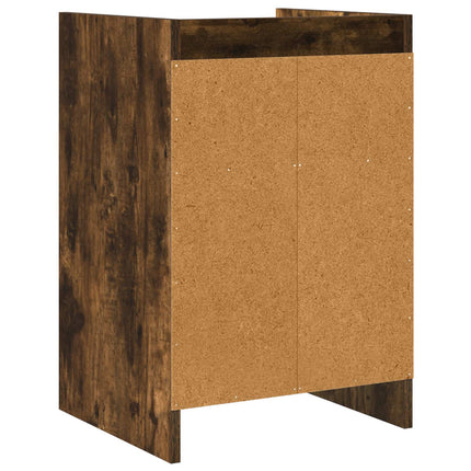 Sängbord Rökt ek 40 x 36 x 60 cm Konstruerat trä