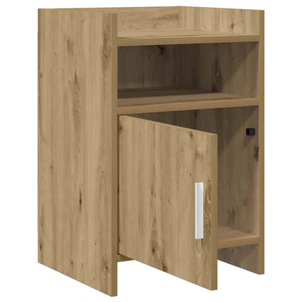 Sängbord 2 pcs Artisan-ek 40 x 36 x 60 cm Konstruerat trä