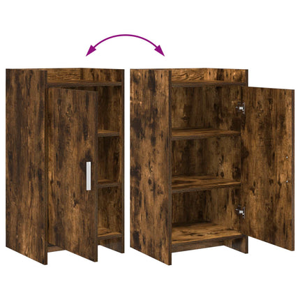 Sideboard Rökt ek 40 x 36 x 80 cm Konstruerat trä