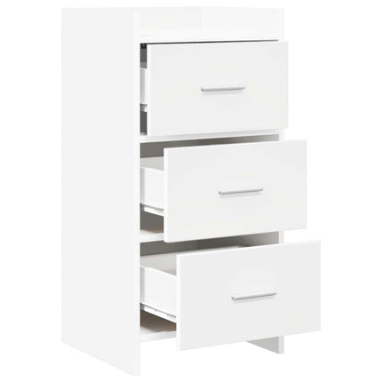 Sideboard Vit 40 x 36 x 80 cm Konstruerat trä